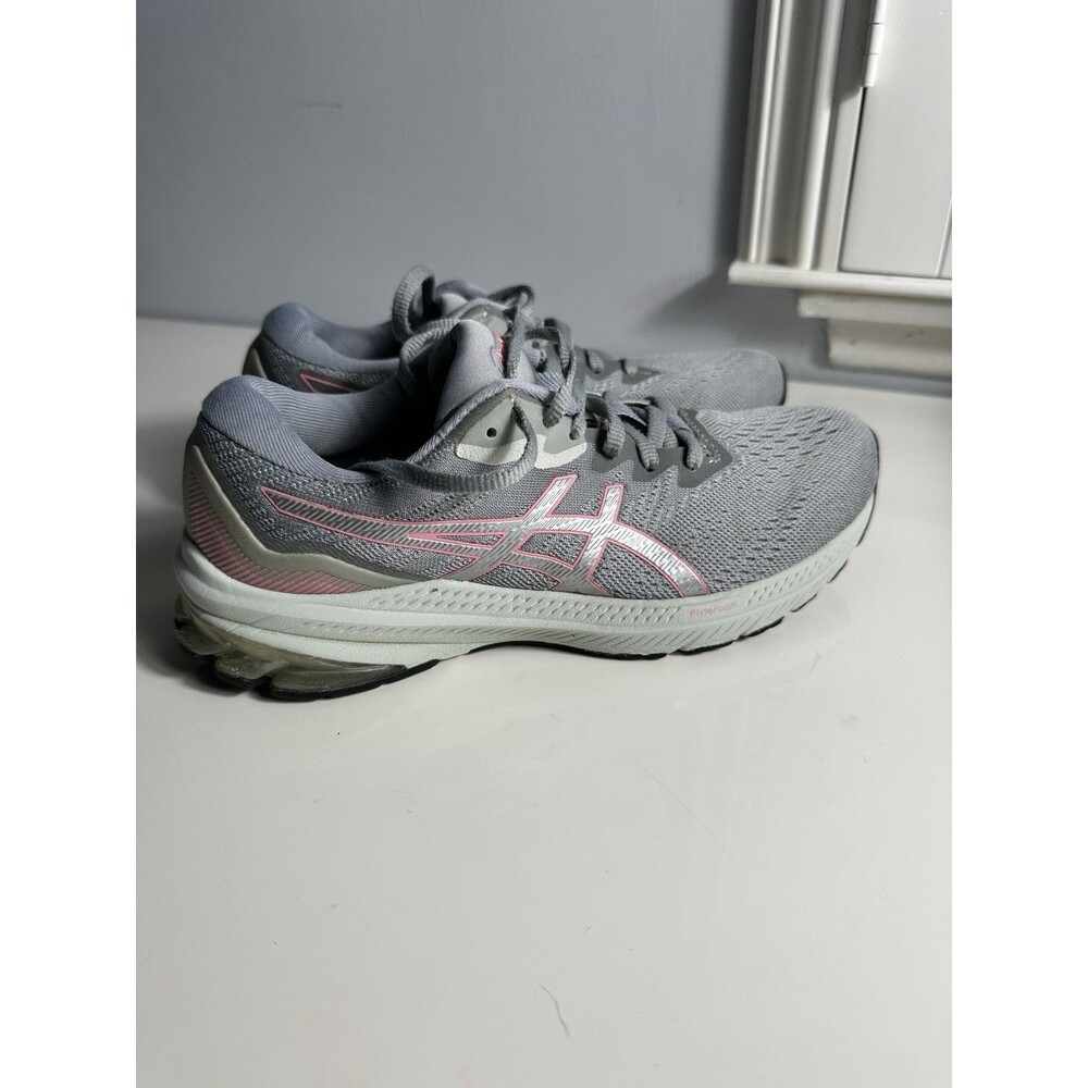 ASICS Women's GT-1000 11 Running Shoes, Piedmont Grey/Pure Silver - Picture 1 of 5